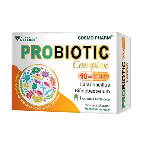 Probiotic Complex Capsule Vegetale Cosmopharm Teramed Ro