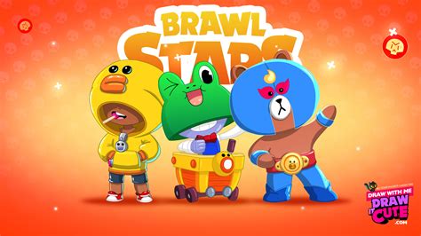 New line x brawl stars wallpapers 2560 1440. ArtStation - Brawl Stars Animations , DrawitCute .Com