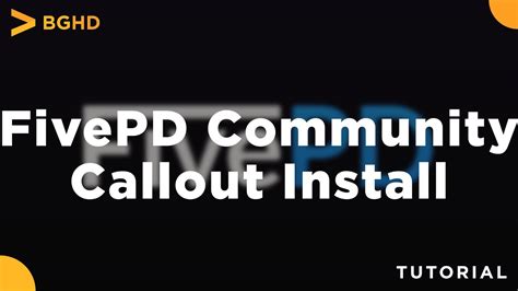 Fivepd Community Callout Install Tutorial Youtube