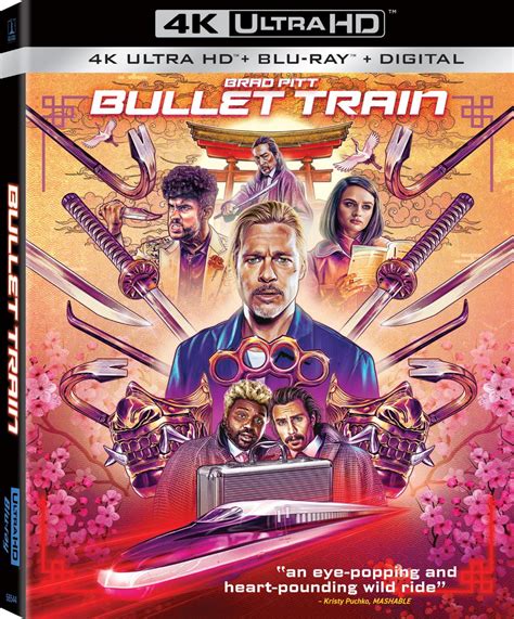 Bullet Train Uhd Blu Ray Digital With Exclusive O Sleeve Walmart Com