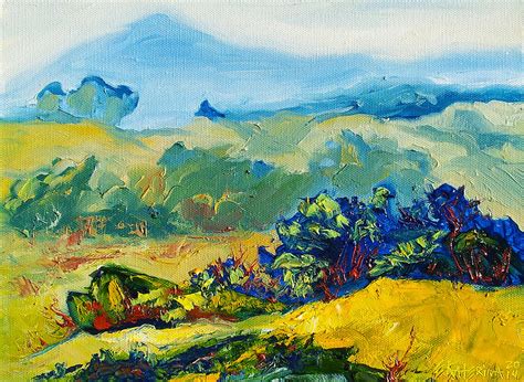 Late Summmer Landscape Painting By Ekaterina Chernova Fine Art America