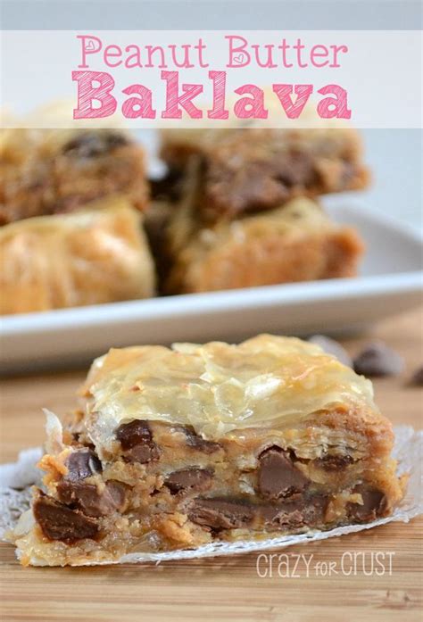 Peanut Butter Baklava By Crazyforcrust Your Favorite Baklava