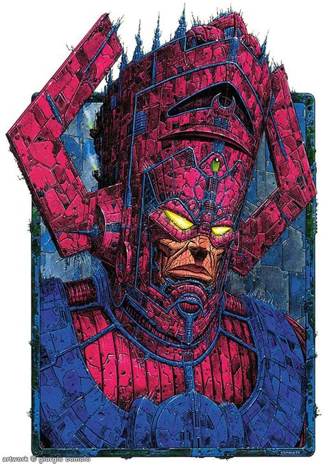 Galactus Giorgio Comolo Original Artwork Marvel Comics Marvel