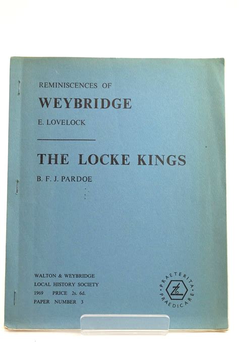 Stella And Roses Books Reminiscences Of Weybridge And The Locke Kings