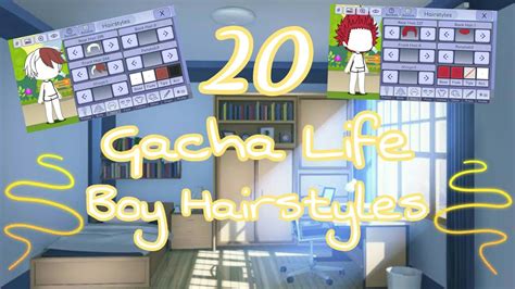 ꒰ 20+ aesthetic gacha boy outfits & hair ☆彡. •20 Gacha Life Boy Hairstyle Ideas• - YouTube