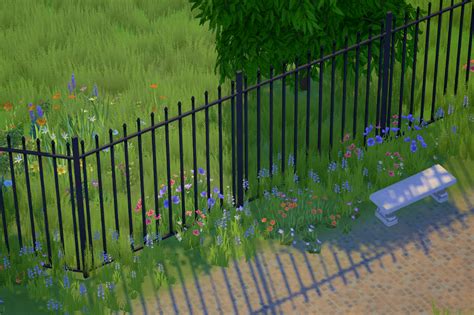 Ts4 Cc Finds Iron Fence Sims 4 House Design Sims 4 Teen