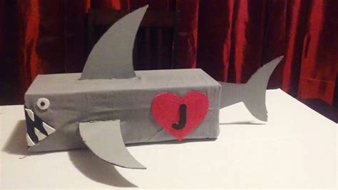 Shark Valentine Box Valentine Box Novelty Lamp Valentine