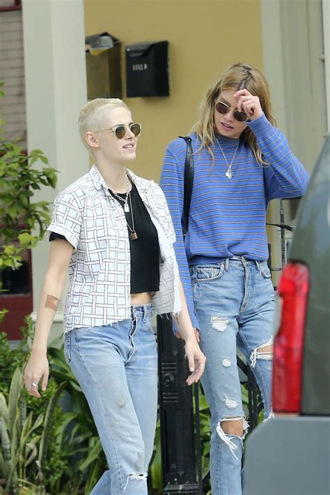 Kristen Stewart And Her Girlfriend Stella Maxwell Out In New Orleans March 2017 • Celebmafia