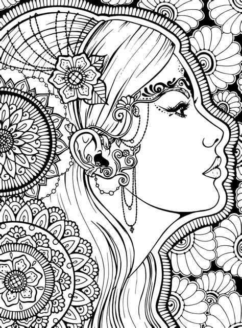 Best Colouring Pages Images Coloring Books Adult Coloring Pages My Xxx Hot Girl