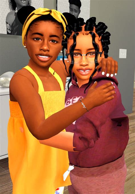 Ilovesaramoonkids Sims 4 Toddler Sims 4 Cc Skin Sims Hair