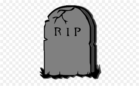Headstone Rest In Peace Cemetery Grave Clip Art Told Cliparts Png