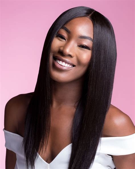 Especially, african americans love a black clip in body wavy because it looks healthy and sexy. Human hair extensions for Black Women | KinkyCurlyYaki