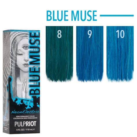 pulp riot semi permanent neon electric blue muse semi permanent barkers hairdressing