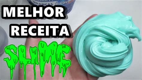 Como Fazer Slime Com Cola Cascola Slime Fluffy Slime Clear Youtube