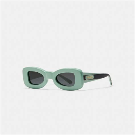 Coach® Rectangle Frame Sunglasses