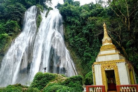 Anisakan Falls Dat Taw Gyaint Waterfall By Mandalay Myanmar