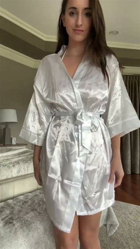 Christina Khalil Robe Strip Sling Bikini Onlyfans Video Leaked