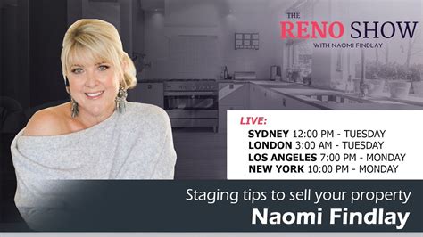Watch Live Staging Tips To Sell Your Property Naomi Findlay Youtube