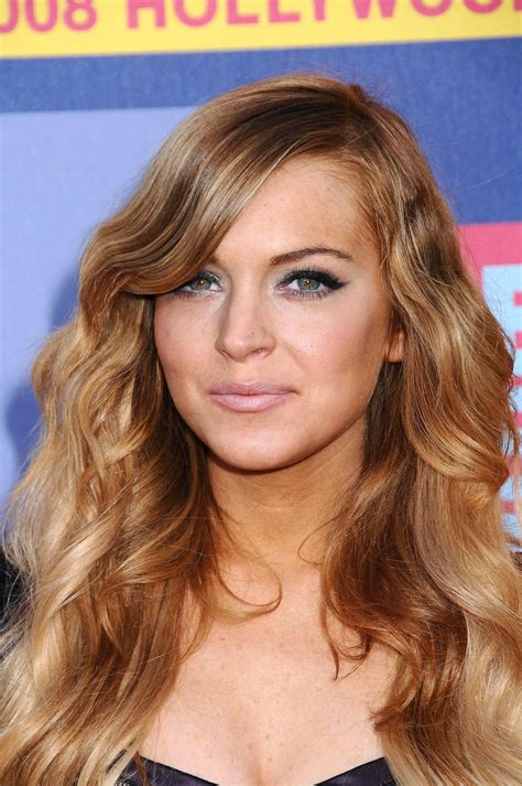15 HQ Photos Lindsay Lohan Auburn Hair Color : Lindsay Lohan's auburn ...