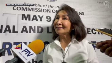 Cebu Governor Gwendolyn Garcia Seeks Reelection Youtube
