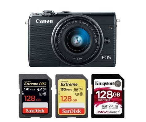 The above tables can be sorted by price and limited to specific card sizes by clicking on the titles in the header. Best Memory Cards for Canon EOS M100 | Camera Times