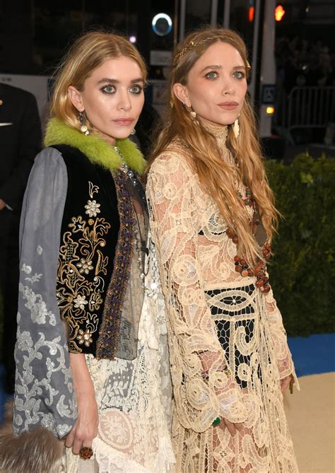 It's okay if you want to just take a moment to sit down after hearing that. Mary-Kate and Ashley Olsen at MET Gala in New York 05/01 ...