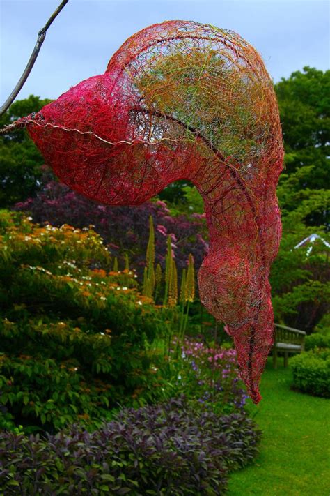 Cloudless Sulphur Detail 205cms H X 75cms W X 46cms D Steel Wire And Plastic Netting