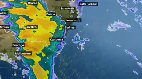 Sydney Melbourne Brisbane Canberra Weather Heavy Rain And Storms Forecast On Wild Wednesday