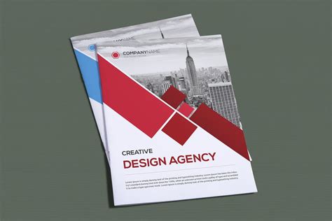 bifold brochure by curvedesign on envato elements