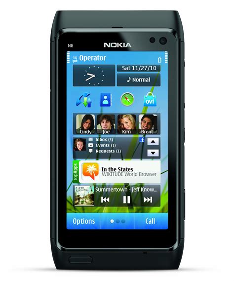 قیمت و خرید نوکیا N8 قفل صفحه نمایش لمسی Gsm همراه با Gps با ناوبری صوتی و 12 Mp دوربین خاکستری