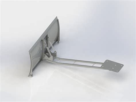 Blade On Quad Bike Snow Plough Plate