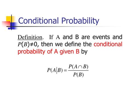 Ppt Conditional Probability Powerpoint Presentation Free Download