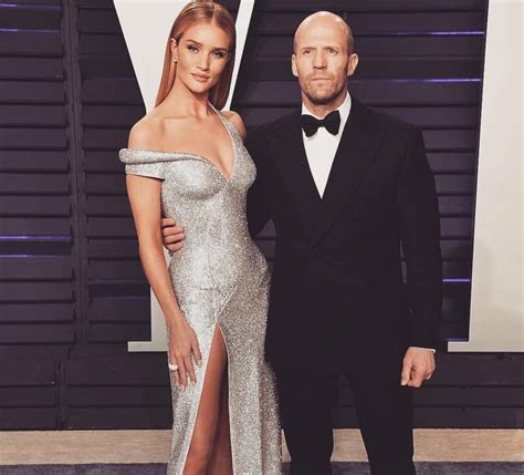 Jason Statham With His Girlfriend Rosie Huntington Whiteley Actors Actresses Prom Dresses