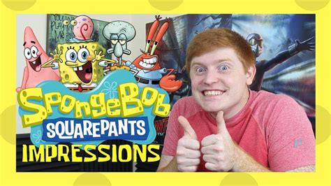 Spongebob Voice Impressions The Alphaginger Show Youtube