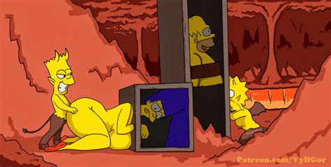 Post 3947307 Animated Bart Simpson Hell Homer Simpson Lisa Simpson Marge Simpson The Simpsons