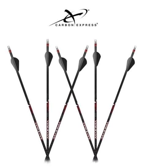Carbon Express Maxima Sable Rz 400 Hunting Arrows 6pack Londero Sports