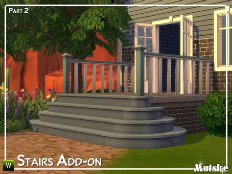 How To Put Porch Stairs In Sims 4