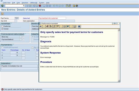 Export payment terms are a crucial part of international trade, based on which exporters and importers decide how the final payment is to be processed. Configuring Terms Of Payment | SAP Blogs