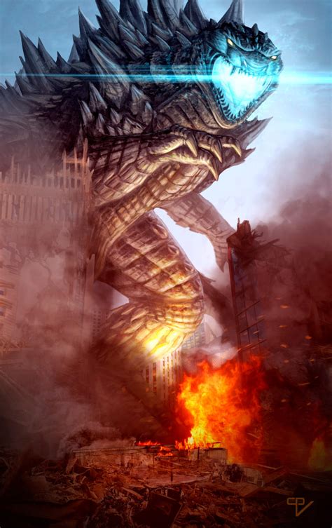 Godzilla Legends Godzilla 2014 Concept Fan Art