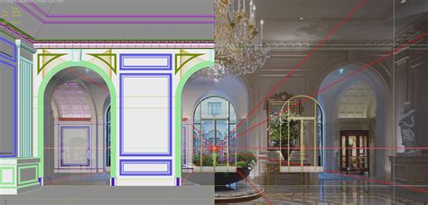 Making Of Four Seasons Hotel Lobby Evermotion