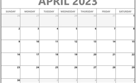 April 2023 Printable Calendar Free Mobila Bucatarie 2023 Rin Bee