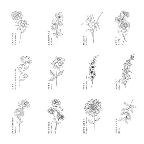 Maybe you would like to learn more about one of these? birth flowers : Birth Flower Gift Personalised Candle ...