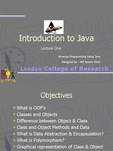 Introduction To Oop Lec One Pdf Object Oriented Programming