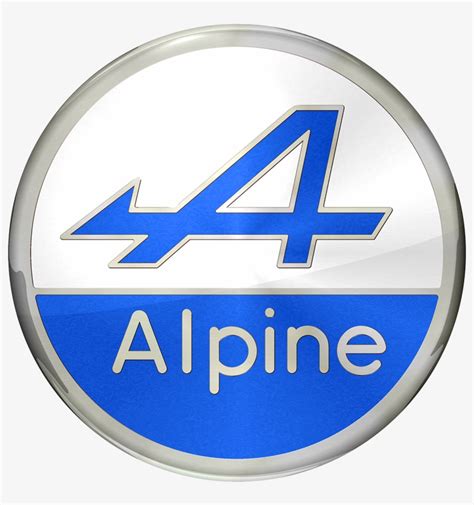 Alpine Emblem Hd Png Renault Alpine Logo Png Transparent