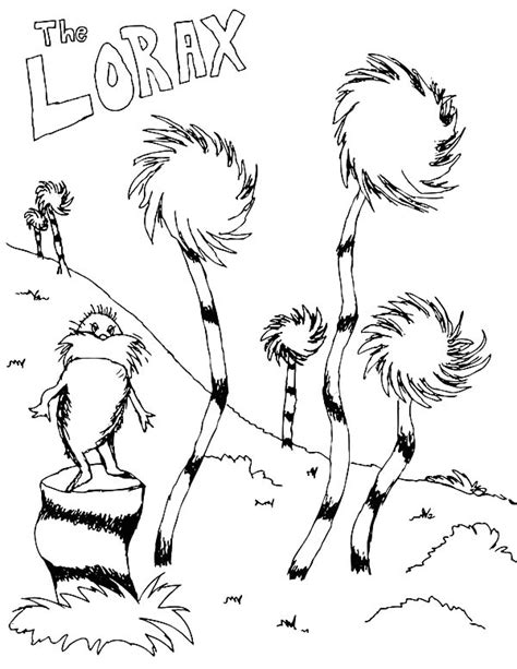 The lorax coloring pages tv film lorax free printable 18 18. The Lorax Character Ted Wiggins Coloring Pages: The Lorax ...