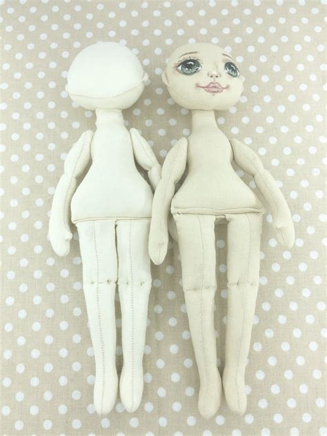 2 Stuffed Doll Body Doll Body Form Body For The Doll Face Doll Body