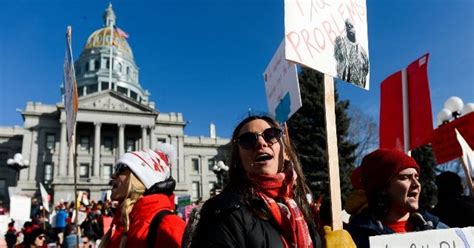 Hundreds protested at the capitol on the day daca was set to expire. Colorado Teachers Union Cancels Protest over Coronavirus Fears
