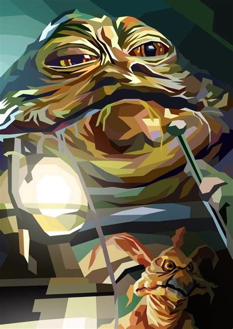 Jabba The Hutt An Art Print By Liam Brazier Star Wars Painting Star Wars Art Star Wars Artwork