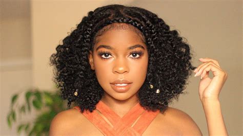 They are formed when we have interlacing or overlapping of two or more strands on hair. Quick and Easy Braid Out Style on Natural Hair FT. Mielle ...
