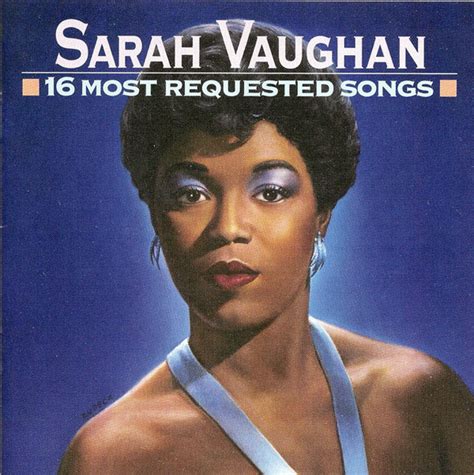 sarah vaughan 16 most requested songs cd mono compilation discogs